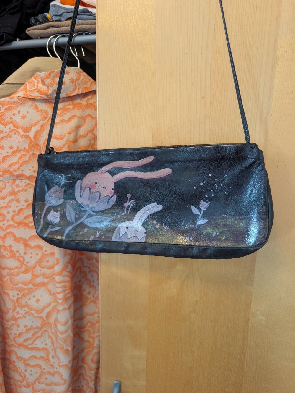 Dries Van Noten archival collector's piece! Leather shoulder bag/purse